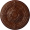 Ekena Millwork Vincent Ceiling Medallion (Fits Canopies up to 6"), 26"OD x 3"P, Burnished Mahogany Crackle CM26VIBMC - alternate 1
